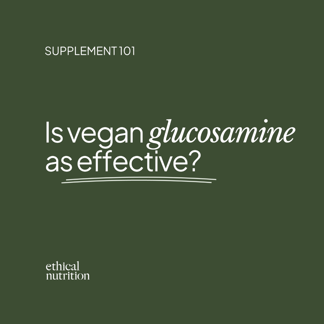 Vegan Glucosamine Vs. Crustacean Glucosamine
