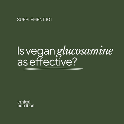 Vegan Glucosamine Vs. Crustacean Glucosamine